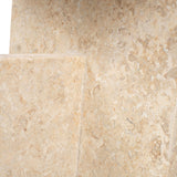 Sullivan Plus Side Table in Cream Marble