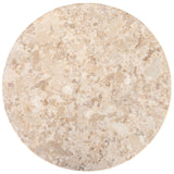 Sullivan Tripod Side Table in Cream Marble