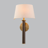 Livingsley Teak Wall Lamp – Antique Brass