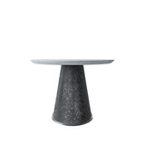 That's Living Zain Dining Table – 110cm – Burnished Silver