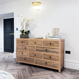 Timberline Reclaimed Chest of 10 Drawers