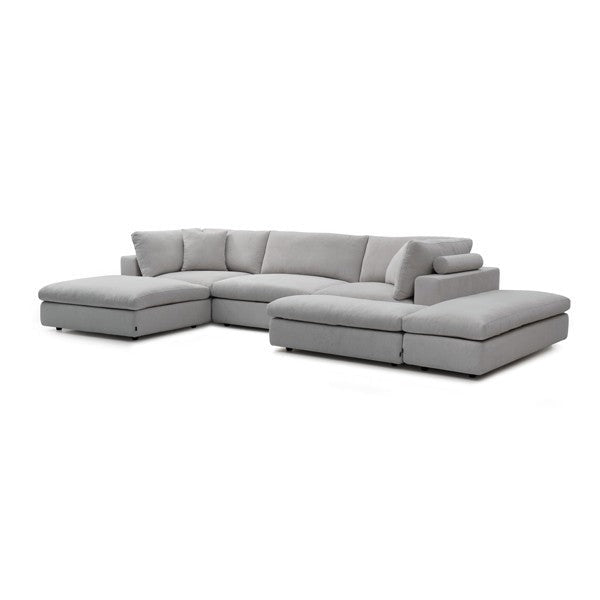 Tommy Franks Blanco Modular Sofa – Valencia Weave Cool Grey 90