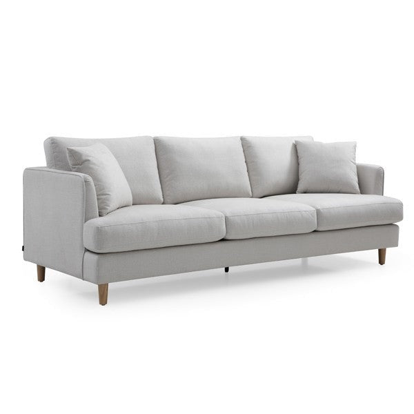 Tommy Franks Kendal 3-Seater Sofa - Maxi – Pale Grey