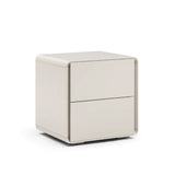 Tommy Franks Kota Bedside Table – Matte Beige