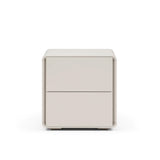 Tommy Franks Kota Bedside Table – Matte Beige
