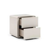 Tommy Franks Kota Bedside Table – Matte Beige