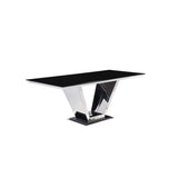 Tommy Franks Siena Dining Table – Black