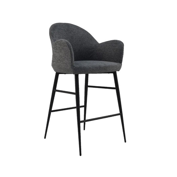 Tommy Franks Sutro Bar Stool – Charcoal