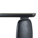 Tommy Franks Underline Side Table – Black Oak
