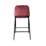 Tommy Franks Vai Barstool – Bella Velour Coral
