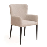 Tommy Franks Varsi Dining Chair - Set of 2 - Chex Bouclé Steam