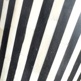 Trickeria Bone Inlay Side Table with Stripes