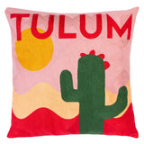 Tulum Needlepoint Cushion