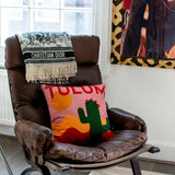 Tulum Needlepoint Cushion