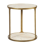 Uttermost Clench Side Table – Brass