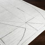 Uttermost Costilla Modern Rug – White – Small