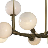 Uttermost Meandering 14 Light Pendant – Brass