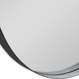 Uttermost Padria Mirror Round Mirror – 122cm – Black