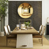 Uttermost Vice Versa Mirror & Wall Sculpture – Gold