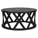 Libra Interiors Cali Coffee Table – Black Mango Wood