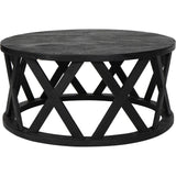 Libra Interiors Cali Coffee Table – Black Mango Wood