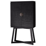 Varun Bar Cabinet – Black