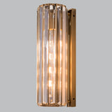 Livingsley Yule Wall Lamp – Antique Brass and Crystal