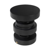 Zola Asymmetrical Stool – Black