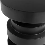 Zola Asymmetrical Stool – Black