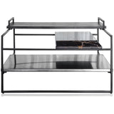 Arris Coffee Table in Black – Small