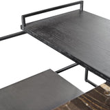 Arris Coffee Table in Black – Small