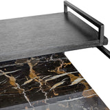 Arris Coffee Table in Black – Small