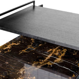 Arris Coffee Table in Black – Large