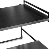 Arris Coffee Table in Black – Large