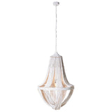 Bianca Wooden Beaded Ceiling Light