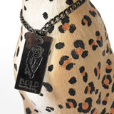Bold Monkey Proudly Crowned Panther Candle Holder – Spotted