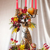 Bold Monkey Proudly Crowned Panther Candle Holder – Spotted