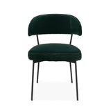 Bold Monkey The Winner Takes it All Dining Chair in Dark Green