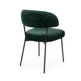 Bold Monkey The Winner Takes it All Dining Chair in Dark Green