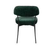 Bold Monkey The Winner Takes it All Dining Chair in Dark Green