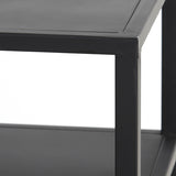 Light & Living Yvana Console Table in Matt Black