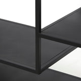Light & Living Yvana Console Table in Matt Black