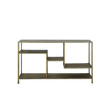 Light & Living Yvana Console Table in Antique Gold