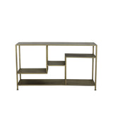Light & Living Yvana Console Table in Antique Gold