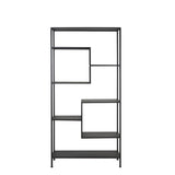 Light & Living Yvana Open Cabinet in Matt Black