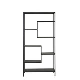 Light & Living Yvana Open Cabinet in Matt Black