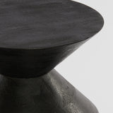 Light & Living Larus Zig Zag Side Table in Matt Black