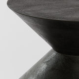 Light & Living Larus Zig Zag Side Table in Matt Black