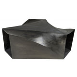 Desira Coffee Table in Gun Metal Steel