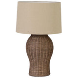 Esme Rattan Lamp with Shade